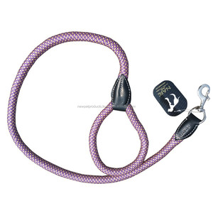 Laisses pour chiens Design personnalisé Colliers en cuir tressé faits à la main Laisse personnalisée pour animaux de compagnie Fournisseurs Accessoires d'approvisionnement - Product Image 6