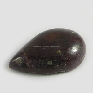 ลูกแพร์ Cabochon 8.20 Gms พลอยหลวมทับทิมธรรมชาติ20X25มม - Product Image 1