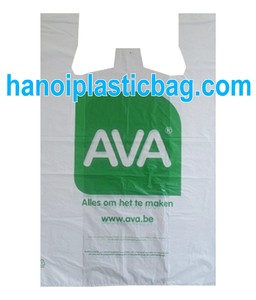 HDPE high quality <b>cheap</b> price t shirt bag - Product Image 2