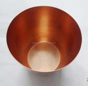 Jarra de Cobre para Velas, Diseño Contemporáneo Ecológico, Material Metálico Duradero para Regalos - Product Image 4