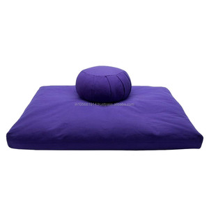 Top Sale Indian Factory Direct High Quality Customizable Eco-Friendly Buckwheat <b>Filling</b> Meditation <b>Cushion</b> Set - Product Image 6