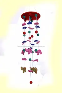 Felt Elephant Mobile-Hanger