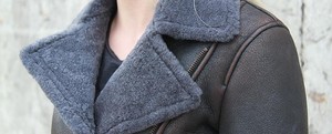 Veste en cuir de mouton allemand pour femmes Vêtements d'extérieur chauds et élégants Confortable Fit Casual and Semi Formal Wear - Product Image 6