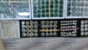 1มิลลิเมตรถึง15 + มิลลิเมตรสีขาว/ไม่มีสีMoissanite DEFสีที่ถูกที่สุดราคาขายส่งโลกที่มีคุณภาพที่ดีที่สุดสำหรับการทำเครื่องประดับรับประกัน - Product Image 6