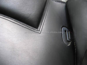 อานม้าม้าสีดำ/ น้ำตาลกระโดดแบบอังกฤษมีความทนทาน GP อเนกประสงค์ทำจากหนัง - Product Image 6