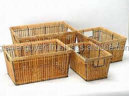 Cesta de Bambú_Precio Más Bajo y Alta Calidad, Cesta Redonda de Bambú y Ratán para Pan y Fiestas de Picnic - Product Image 5