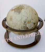 Globe terrestre rotatif, carte du monde, globe de table, globe marin, globe terrestre pour l'art éducatif