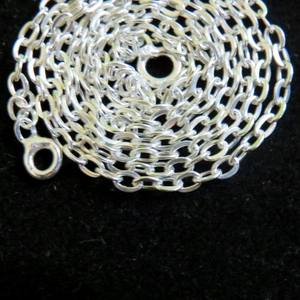 Cadena de plata de ley 925 hecha a mano, cadena de plata - Product Image 5