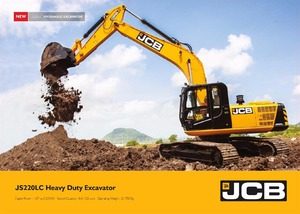 Excavatrice sur chenilles hydraulique JCB JS 220LC - Product Image 1