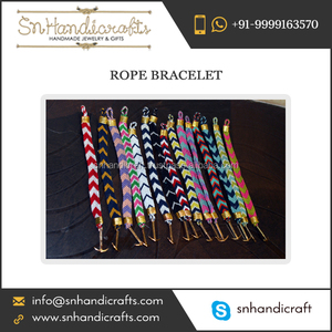 Bracelet en corde tendance pour femme, pour une impression durable - Product Image 1