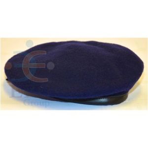 Boina de Algodón Negra de Diseño Personalizado con Ribete de Cuero Genuino, Boina Lisa con Logotipo Bordado, Prenda para la Cabeza para Exteriores, Todos los Colores - Product Image 3