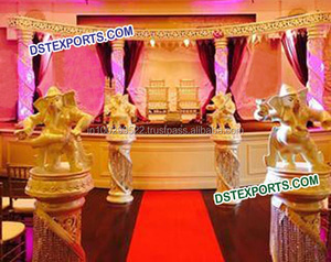 शादी रोशन रोमन खंभे चरण पश्चिमी शादी रोमन चरण शाही शादी की रात चरण Decors - Product Image 4
