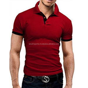 Haute qualité 100% coton taille américaine col rond hommes T-Shirt personnalisé bleu soie imprimé col roulé grande taille séchage rapide écologique - Product Image 2
