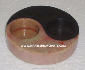 Hermosos Portavelas de Piedra Jabonosa - Product Image 1