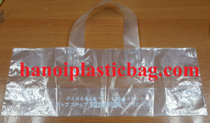 customized private design printed logo plastic softloop handle shopping bag - Product Image 3