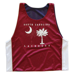 เสื้อพินนี่ตาข่ายลายธงชาติเซาท์แคโรไลนาสำหรับกีฬาลาครอส - Product Image 2