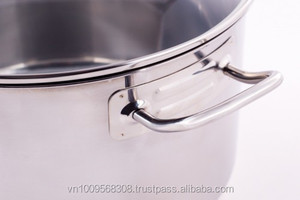 Olla de lujo de acero inoxidable de 28cm para sopas y cocinas en existencia - Product Image 4