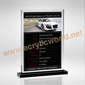 กรอบรูปคริสตัลสวยงามกรอบรูปแม่เหล็กอะคริลิคใส - Product Image 4