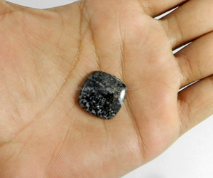 หินโมราธรรมชาติ21X21มม. เบาะ Cabochon 17.85 Cts อัญมณีหลวมสำหรับทำเครื่องประดับ - Product Image 3