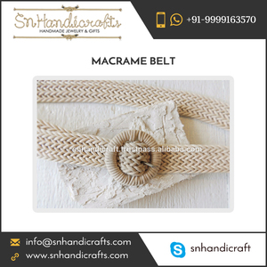 Proveedor Mayorista de Cinturones Náuticos de Macramé Trenzado: El Arte Hecho a Mano - Product Image 1