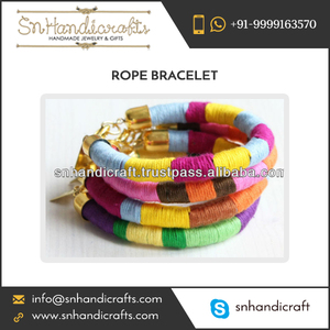 Best Quality Colorful <b>Rope</b> <b>Bracelet</b> for Women at Pocket Friendly PriceHandmade Creations - Product Image 1