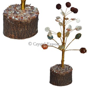 Gemstone Healing <b>Crystals</b> and Yoga <b>Tree</b> - Product Image 1