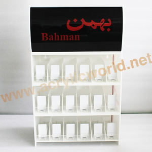 Customized Cigarette <b>Display</b> Led <b>Acrylic</b> Cigarette <b>Display</b> <b>Stand</b> With LED Light and MDF Frame - Product Image 5