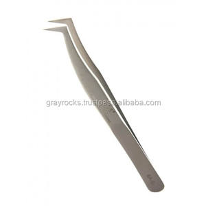 Venta al por mayor de pinzas de pestañas de la mejor calidad de acero inoxidable instrumentos quirúrgicos pinzas de pestañas - Product Image 2