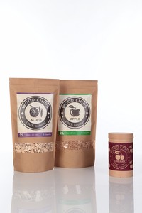 Poussière de bois pour barbecue pour fumer, aulne, pomme, cerisier, chêne, 2 litres, fermeture éclair - Product Image 2