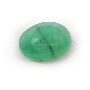 พลอยมรกตธรรมชาติ 7x5 มม. ทรงรี 0.80 กะรัต สำหรับทำเครื่องประดับ IG4626 - Product Image 2
