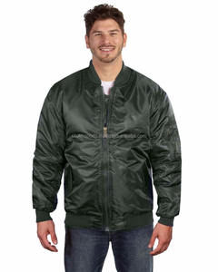 Motif de broderie CAMOUFLAGE personnalisable veste de bombardier de vol en satin confortable haute rue vêtements d'hiver imperméables enduits - Product Image 6