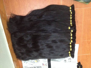 Extensions de cheveux humains vierges Remy du Vietnam, ondulés, en vrac, 100g - Product Image 1