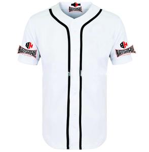 Camisetas de béisbol personalizadas de tela twill - Product Image 6