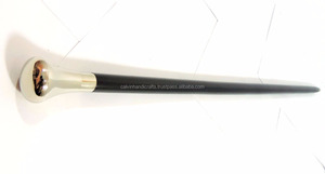 Magnifique canne en bois de rose / Canne à tête sculptée en argent / Canne en bois noir pour hommes et femmes CHWKS35058 - Product Image 3