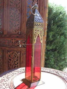 Decorative Metal <b>Camping</b> Candle Holder Moroccan Lantern Wholesale - Product Image 2