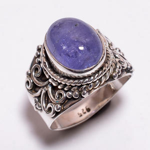 Natural Tanzanite 925 Sterling Silver Jewelry Bulk Wholesale Fashion <b>Rings</b> for Women and <b>Girls</b>-for Weddings and Engagements - Product Image 1