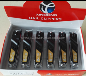 Coupe-ongles en acier au carbone, accessoire pour manucure, souvenir, avec porte-clé, poignée en plastique coloré, 1 pièce, offre spéciale - Product Image 4