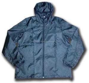 Design personnalisé vestes coupe-vent pour hommes 100% polyester avec doublure noir service OEM disponible - Product Image 3