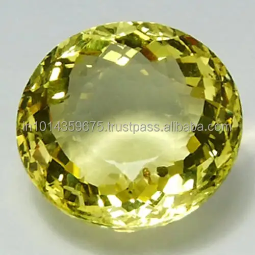 AAA Quality Natural AAA Brazil Green Gold Lemon Quartz Cut Stone Mixed形状ポリッシュカット石