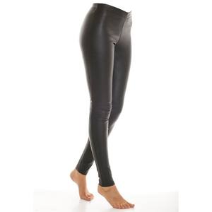 Leggings de piel sintética ajustados a la moda para mujer, pantalones informales con estilo, uso diario, fiestas, invierno, venta al por mayor, pantalones de moda - Product Image 2
