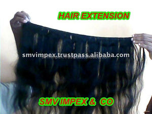 Extension de cheveux indiens 12A de haute qualité 100% Temple cheveux humains Remy tissage Style de vague naturelle de haute qualité sans produit chimique - Product Image 4