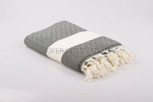 Manta de toalla turca de diamante, varios colores disponibles, Colección clásica - Product Image 2