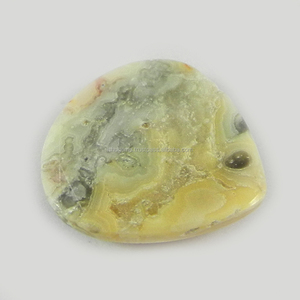 Ágata Crazy Lace Natural de Calidad Perfecta, Cabujón en Forma de Corazón de 3.70 g, 22 mm, Gema para Joyería - Product Image 2