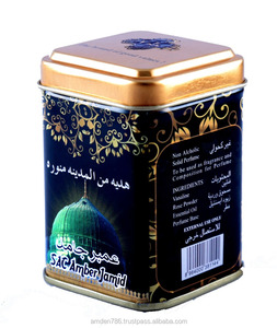 Khối nước hoa-Hổ Phách Xạ hương khối lập phương-thiếc đóng gói-25gm-Sáp tan chảy-Túi - Product Image 2