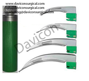 De fibra óptica desechables laringoscopios cuchillas de diagnóstico médico conjunto de instrumentos - Product Image 2