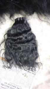 Cheveux bouclés naturels Remy, tissage indien, non traités, 100% cheveux humains, nouvelle collection Cheveux sans perte de cheveux et emmêlement, tissage de cheveux - Product Image 3