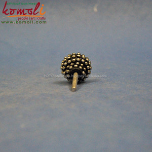 <strong>Metal</strong> Beads on Custom Resin Drawer Knob <strong>Pulls</strong> - Product Image 6