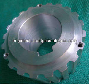 Poleas de correa dentada de aleación de metal OEM personalizables de alta precisión Todos los tamaños con varios perfiles de dientes - Product Image 2