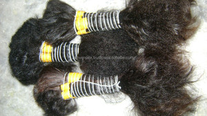 100% cabello indio a granel virgen Natural sin procesar estilo rizo italiano Color marrón Natural pelos de salud fuertes - Product Image 6