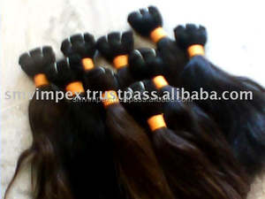 Tissage de cheveux remy naturels bouclés — ali queen, sans perte, tissage de cheveux humains, très de couleur et texture naturelle, origine indienne, 100% - Product Image 2